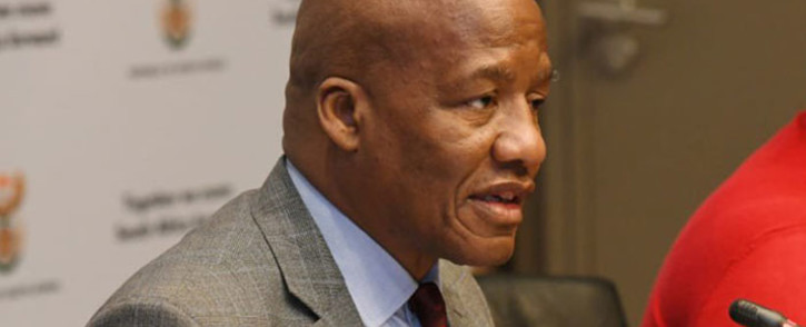 FILE: Minister in the Presidency Jackson Mthembu at a post-Cabinet briefing on 8 August 2019. Picture: GCIS