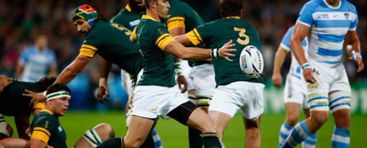 FILE: Springboks vs Argentina in their Rugby World Cup Bronze final at London’s Olympic Stadium on 30 October 2015. Picture: Rugby World Cup ‏@rugbyworldcup.
