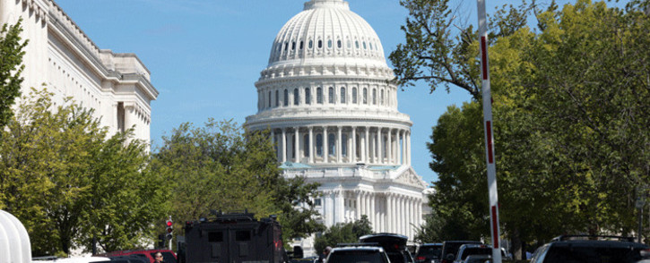 FILE: US Capitol Police respond to a report of an explosive device in a pickup truck near the Library of Congress on Capitol Hill on August 19, 2021 in Washington, DC. Picture: Win Mcnamee / Getty Images North America / Getty Images via AFP