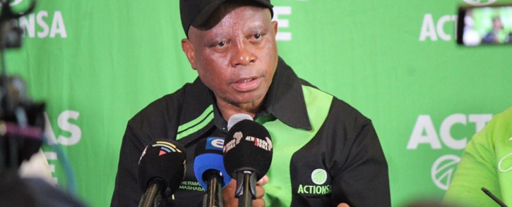 ActionSA leader Herman Mashaba. Picture: ActionSA/ Twitter
