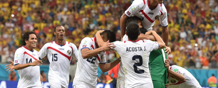 Costa Rica beat Greece 5-3 on penalties and will now play the Netherlands in the quarterfinals. Picture: Facebook.