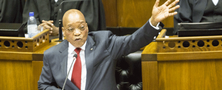 FILE: President Jacob Zuma is set to deliver his speech next Thursday evening during a joint sitting of Parliament. Picture: Thomas Holder/EWN. 