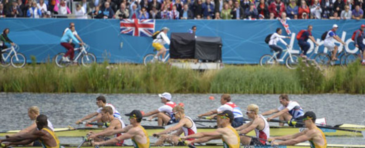 A file picture showing SA men team competing in the London Olympics in 2012. Picture: AFP.