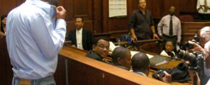 Taxi driver Zola Tongo testifies at the murder trial of Anni Dewani. Picture: Eyewitness News