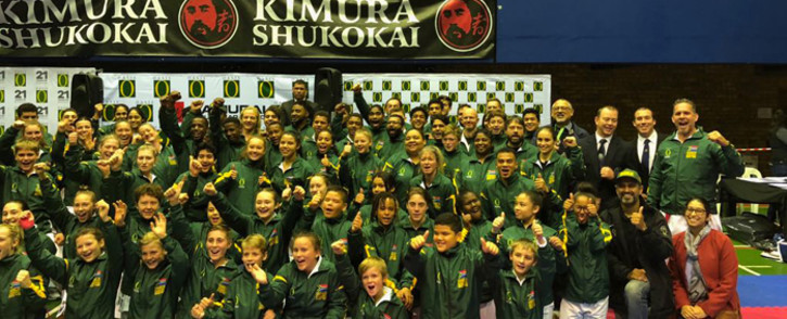 South Africa has come out on top for the fourth time in a row at the Kimura Shukokai International World Championships in Sweden. Picture: Supplied.