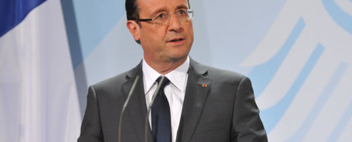 FILE: Former French President Francois Hollande. Picture: AFP
