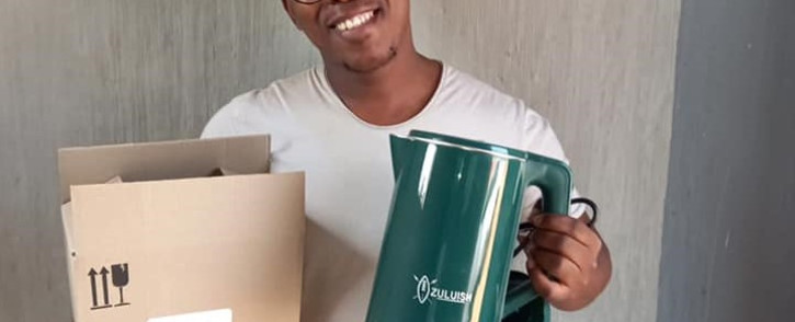 The founder of South Africa’s first black-owned kettle brand, Yandisa Zulu. Picture: Facebook