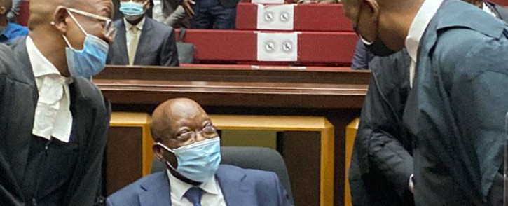 FILE: Former President Jacob Zuma appears in the Pietermaritzburg High Court on 31 January 2022. Picture: Nhlanhla Mabaso/Eyewitness News