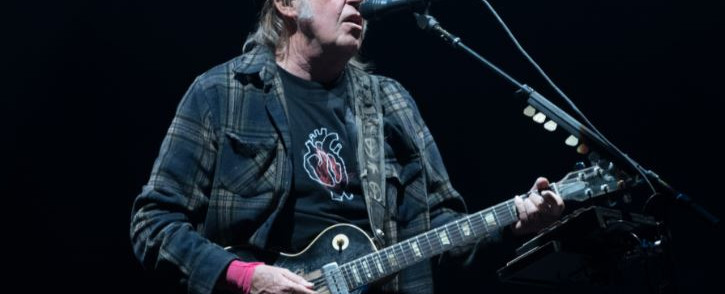 FILE: Neil Young performs in Quebec City in 2018. Picture: AFP.