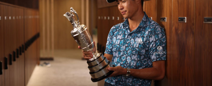 Collin Morikawa won the 2021 British Open on 18 July 2021. Picture: @TheOpen/Twitter