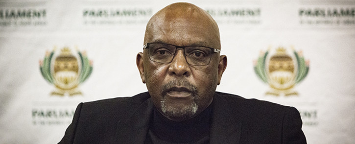 Co-chairperson of the constitutional review committee Vincent Smith during a media briefing in Kempton Park, Johannesburg 24 June 2018. The committee is tasked with reviewing Section 25 of the Constitution for the expropriation of land without compensation. Picture: Sethembiso Zulu/EWN.
