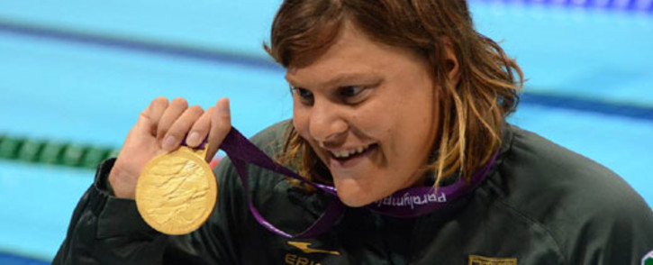 FILE: Natalie du Toit wins gold in the women's 400m freestyle race in the Paralympics. Picture: Wessel Oosthuizen/SA Sports Picture Agency.