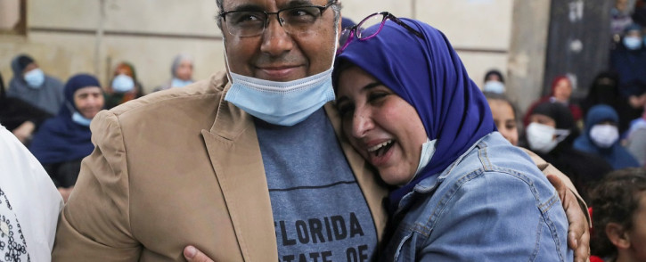 Al Jazeera’s Mahmoud Hussein released from jail in Egypt after spending more than four years in detention without formal charges or trial. Picture: Al Jazeera Twitter/@AJEnglish