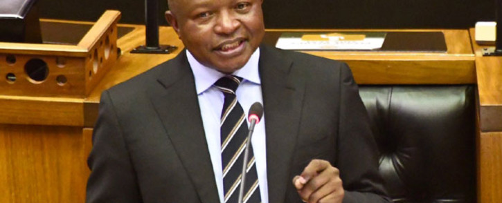 Deputy President David Mabuza during a question and answer session in the National Assembly on 9 December 2021. Picture: @PresidencyZA/Twitter
