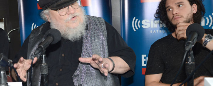 'Game of Thrones' author George RR Martin (left). Picture: AFP