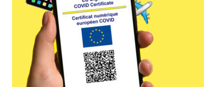 An EU-wide COVID certificate. Picture: @DigitalEU/Twitter.