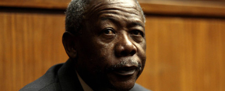 "A file photo of former national police commissioner Jackie Selebi while he was appearing in the Johannesburg High Court, 3 August 2010. Picture: Sapa