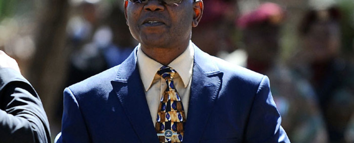 FILE: A photo taken on 10 April 2012 shows the former chief of the South African Police Service's crime intelligence unit, Richard Mdluli, in Pretoria. Picture: AFP