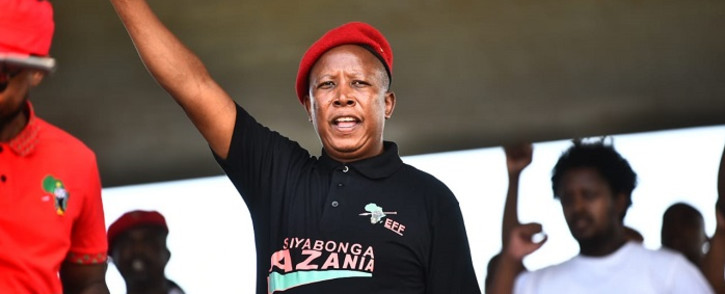 FILE: EFF Leader Malema. Picture: EFF/Twitter.