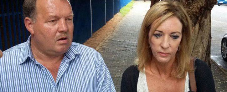 FILE: Thomas Ferreira's parents Paul and Priscilla outside court on Wednesday 28 January 2015. Picture: Mia Lindeque/EWN