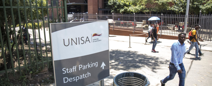 FILE: The entrance of the Unisa Sunnyside campus. Picture: Eyewitness News.