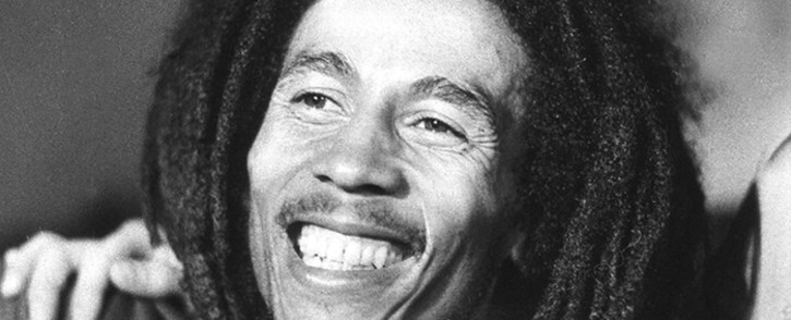 An unlocated photo taken in 1976 shows Jamaican reggae star Bob Marley, who died on 11 May 1981 at the age of 36 at Cedars Sinai hospital in Miami following a cancer. Picture: AFP.