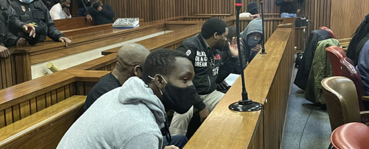 FILE: The men accused of murdering Senzo Meyiwa appeared in the Pretoria High Court on 31 May 2022. Picture: Kgomotso Modise/Eyewitness News
