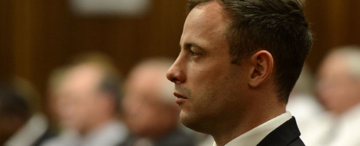 FILE: Oscar Pistorius waits in the dock at the High Court in Pretoria on 21 October 2014. Picture: Pool.