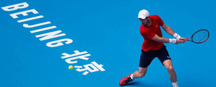 Andy Murray at the China Open. Picture: @ChinaOpen/Twitter.