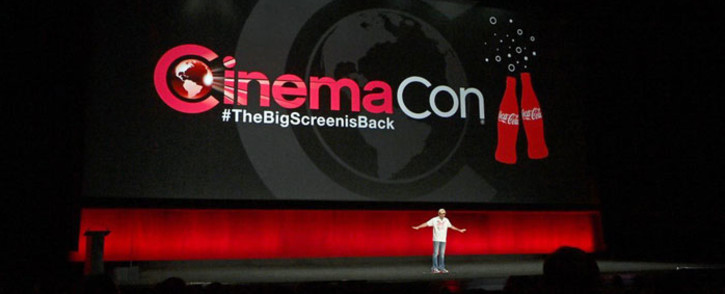 Mitch Neuhauser officially kicks off CinemaCon 2021. Picture: @CinemaCon/Twitter