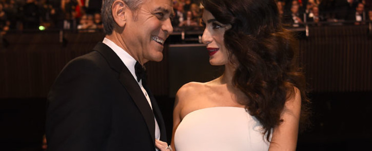 George and Amal Clooney. Picture: AFP