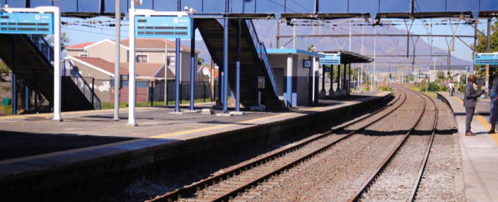 A train station in Western Cape. Picture: Department of Transport.