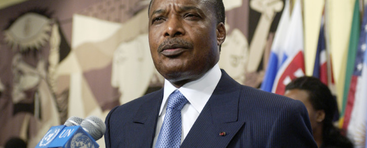 FILE: President of Congo Denis Sassou Nguesso. Picture: United Nations.
