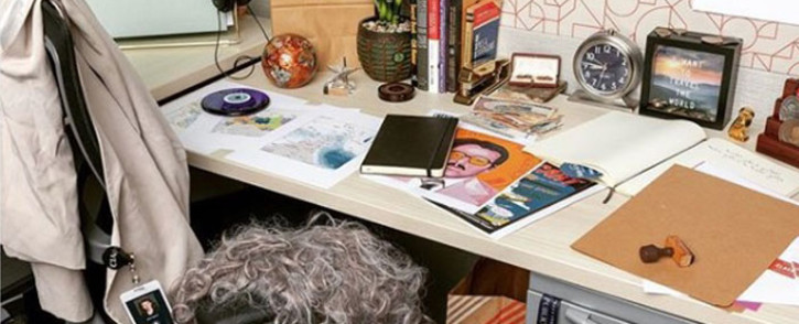 A picture of a desk was the agency's first post on Instagram.