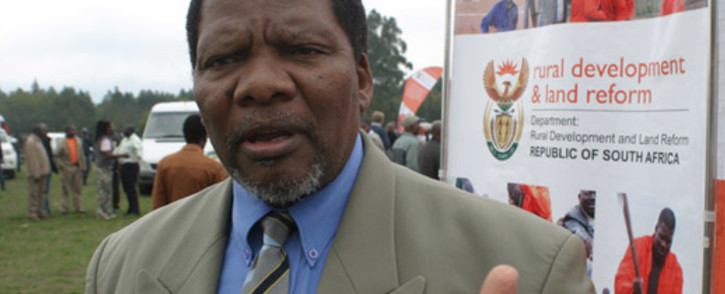 Rural Development and Land Reform Minister Gugile Nkwinti. Picture: Ruraldevelopment.gov.za.
