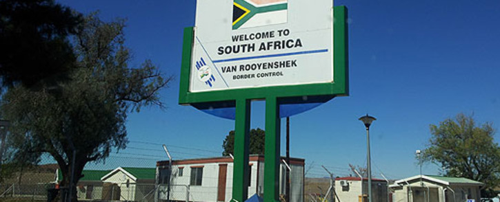 SA border post with Lesotho. Picture: Wikipedia.