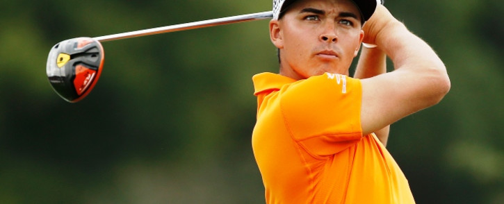 Rickie Fowler in action during the final round of the Hero World Challenge at the Isleworth Golf & Country Club on 7 December, 2014. Picture: AFP.