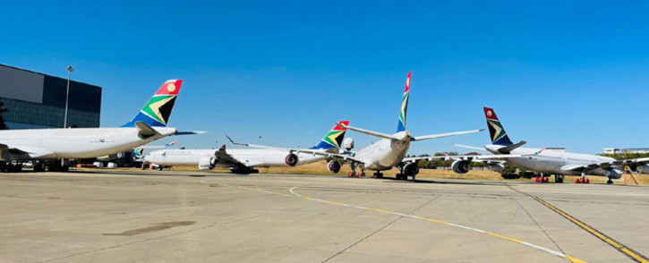 SAA aircraft. Picture: @flysaa_care/Twitter