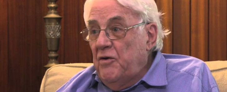 Political economist Sampie Terreblanche died on Saturday at his Stellenbosch home after a long battle with brain cancer. Picture: Screengrab