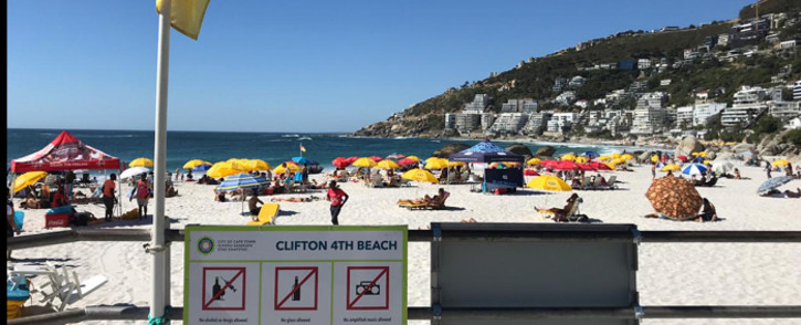 Clifton Beach in Cape Town. Picture: Cindy Archillies/EWN.