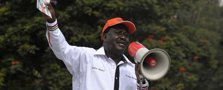 FILE: Kenya's opposition party Coalition for Reforms and Democracy leader Raila Odinga on 6 June 2016 in Nairobi. Picture: AFP.