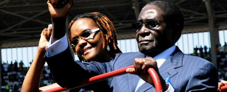 FILE. ZANU-PF has elected President Robert Mugabe to take it into the 2018 election. Picture: AFP.