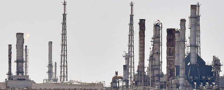 An Aramco oil facility near al-Khurj area, just south of the Saudi capital Riyadh. Picture: AFP