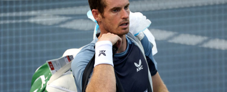 Andy Murray of Great Britain walks off the court after losing to Mikael Ymer of Sweden during Day 3 of the Citi Open at Rock Creek Tennis Center on 1 August 2022 in Washington, DC. Picture: Rob Carr/Getty Images/AFP