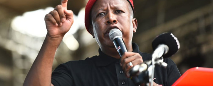 FILE: Economic Freedom Fighters (EFF) leader Julius Malema. Picture: @EFFSouthAfrica/Twitter