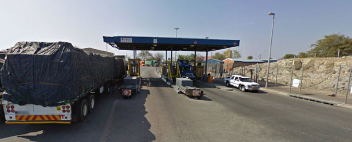 Beitbridge border post on the South African side. Picture: Google maps.