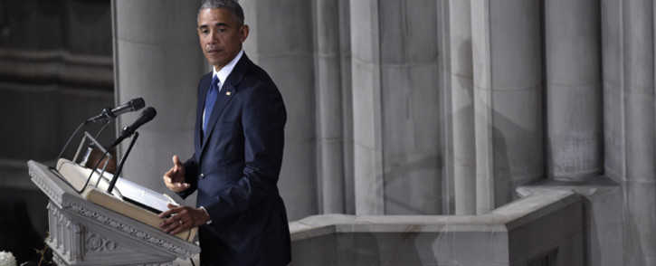 FILE: Former US President Barack Obama. Picture: AFP. 