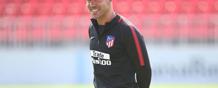 Atletico Madrid manager Diego Simeone. Picture: @atletienglish/Twitter