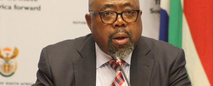 Labour Minister Thulas Nxesi delivers his department's budget vote before MPs in Parliament on 10 July 2019. Picture: @deptoflabour/Twitter