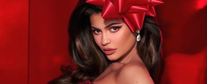 Kylie Jenner advertising the holiday collection for Kylie Cosmetics. Picture: Instagram/@kyliecosmetics